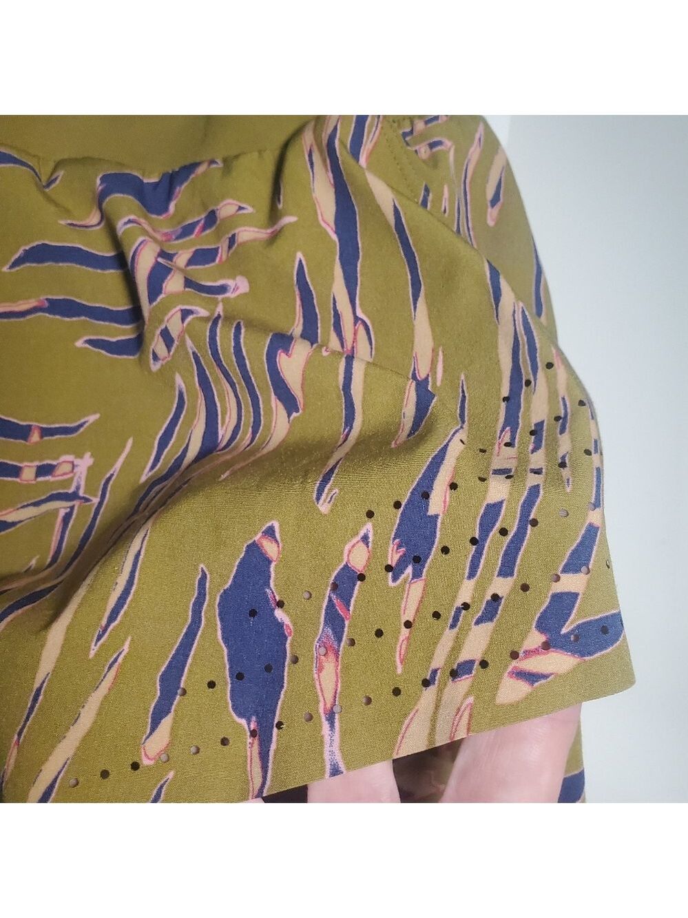 Joy Lab Patterned Athletic Running Workout Gym Shorts Women's Size Medium EUC - Picture 3 of 8